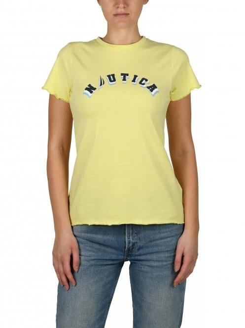 Nautica Harper T-Shirt női rövid ujjú póló sárga színben 2