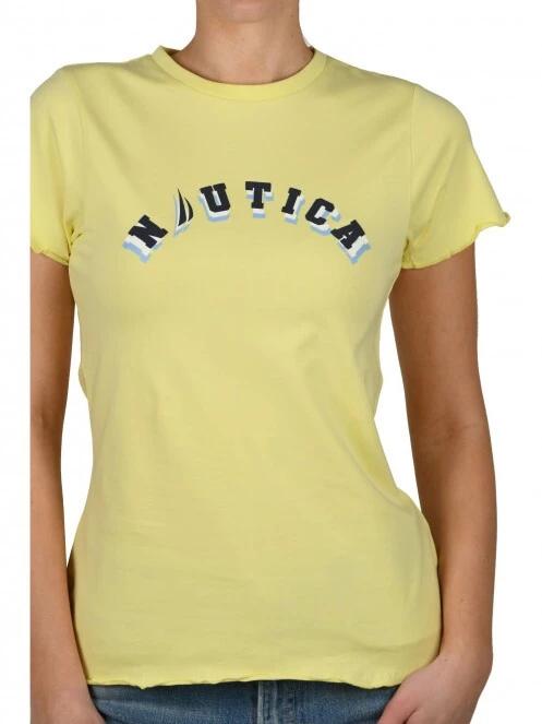 Nautica Harper T-Shirt női rövid ujjú póló sárga színben 5