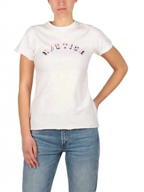 Nautica Harper T-Shirt női rövid ujjú póló fehér színben 2