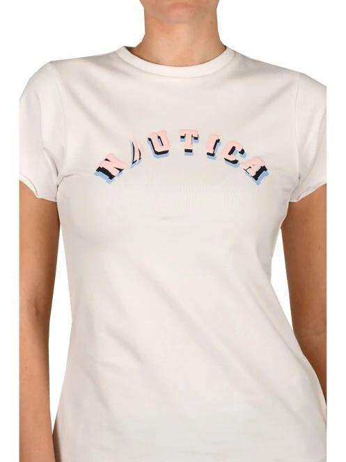Nautica Harper T-Shirt női rövid ujjú póló fehér színben 5