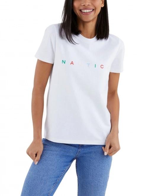 Nautica Bett T-Shirt női rövid ujjú póló fehér színben 2