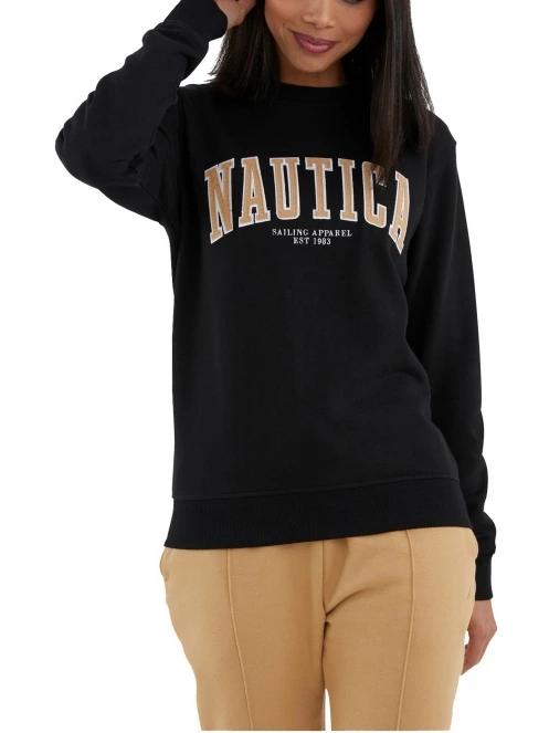 Nautica Ophelia Sweatshirt női pulóver fekete színben 2