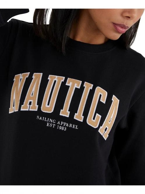 Nautica Ophelia Sweatshirt női pulóver fekete színben 5