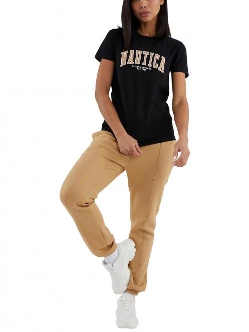 Nautica Emelie T-Shirt női rövid ujjú póló fekete színben 4