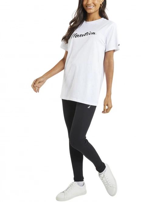 Nautica Rowena T-Shirt női rövid ujjú póló fehér színben 4