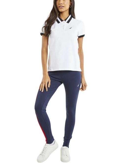 Nautica Esma Polo Shirt női galléros póló fehér színben 4