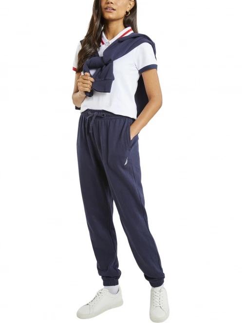 Nautica Lillibet Jog Pant női tréning nadrág sötétkék színben 4
