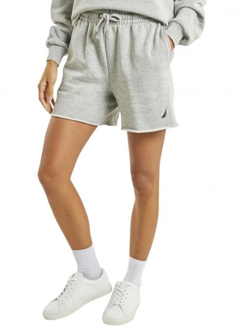 Nautica Kaslo Fleece Short női rövidnadrág szürke színben 2