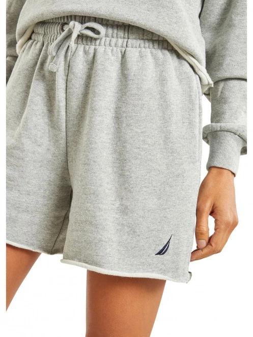 Nautica Kaslo Fleece Short női rövidnadrág szürke színben 5