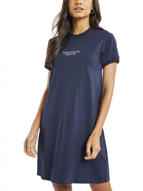 Nautica Jardin Dress női ruha sötétkék színben 2