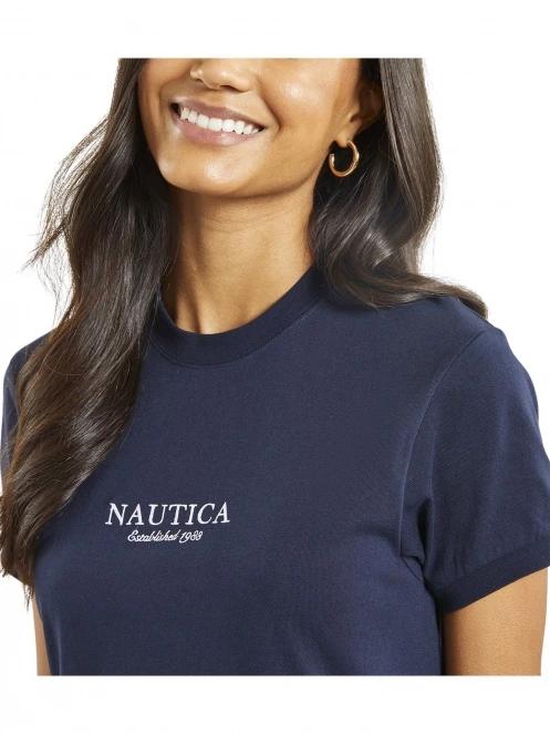 Nautica Jardin Dress női ruha sötétkék színben 5