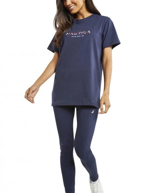 Nautica Airdrie T-Shirt női rövid ujjú póló sötétkék színben 4