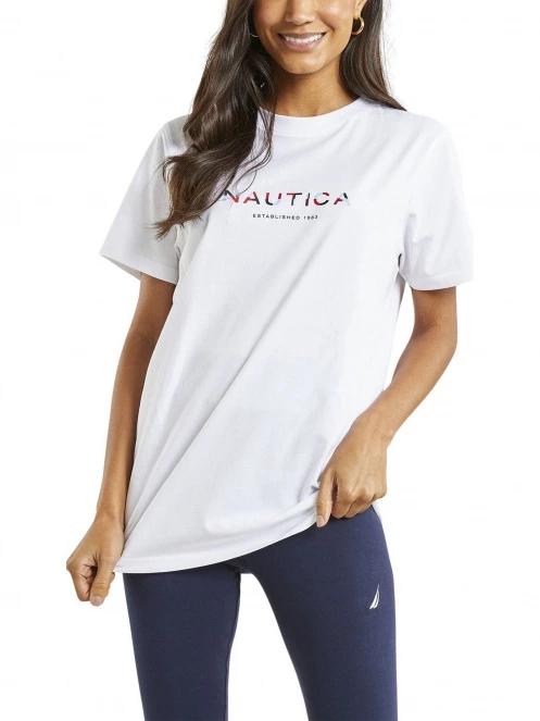 Nautica Airdrie T-Shirt női rövid ujjú póló fehér színben 2