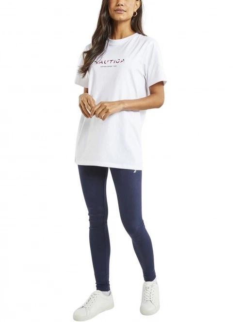 Nautica Airdrie T-Shirt női rövid ujjú póló fehér színben 4