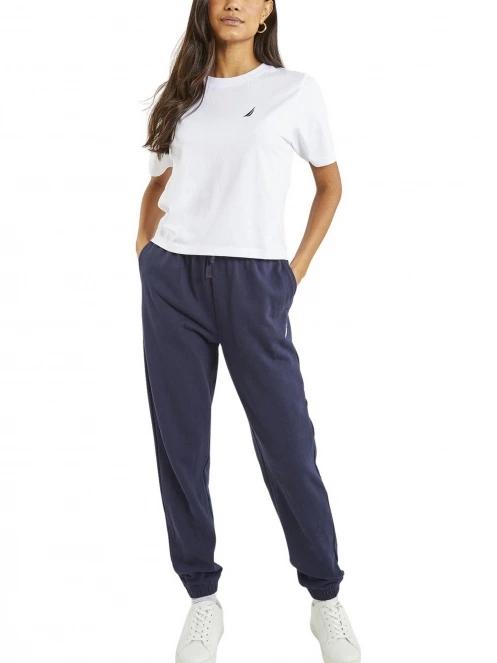 Nautica Delburn Crop T-Shirt női crop top fehér színben 4