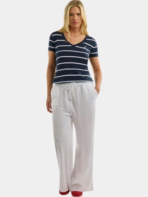 Nautica Hosta T-Shirt női rövid ujjú póló sötétkék színben 4