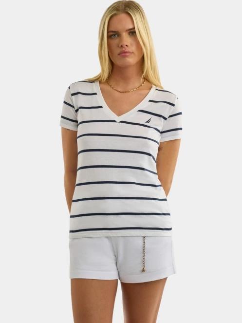 Nautica Hosta T-Shirt női rövid ujjú póló fehér színben 2