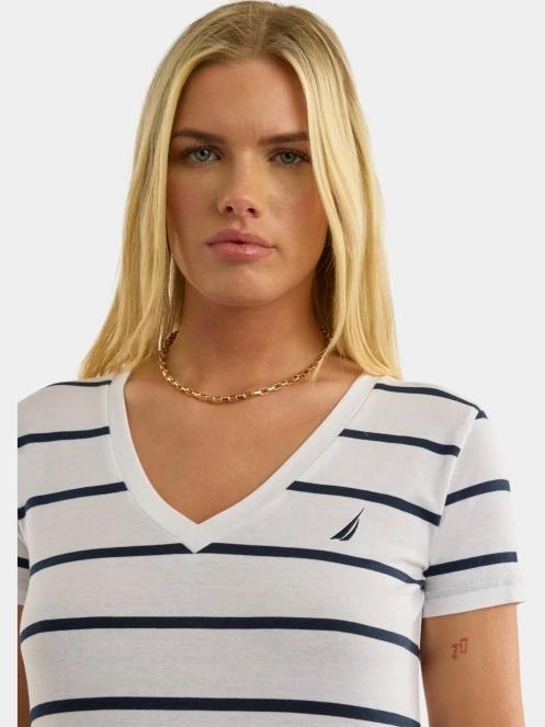 Nautica Hosta T-Shirt női rövid ujjú póló fehér színben 5