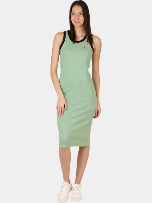 Nautica Lunaria Dress női midi ruha zöld színben 2