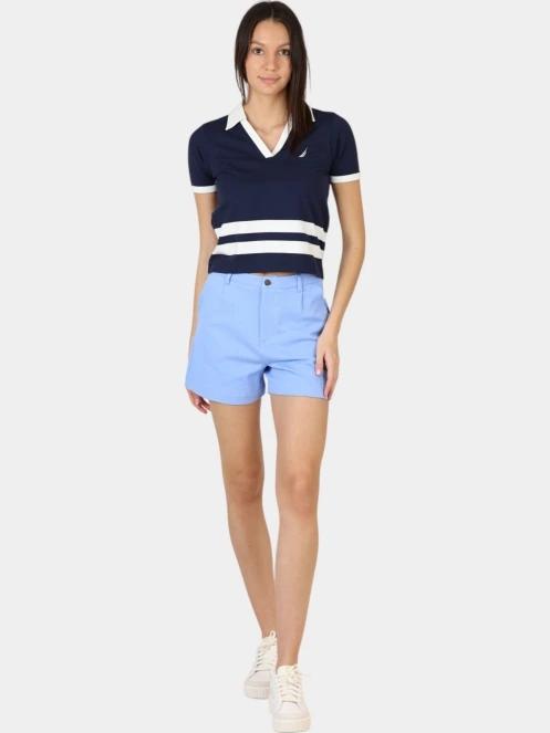 Nautica Sedum Polo Shirt női galléros póló sötétkék színben 6