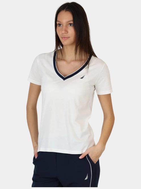 Nautica Mae T-Shirt női rövid ujjú póló fehér színben 2