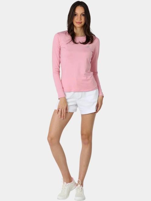 Nautica Lisa Long Sleeve T-Shirt női hosszú ujjú póló rózsaszín színben 5