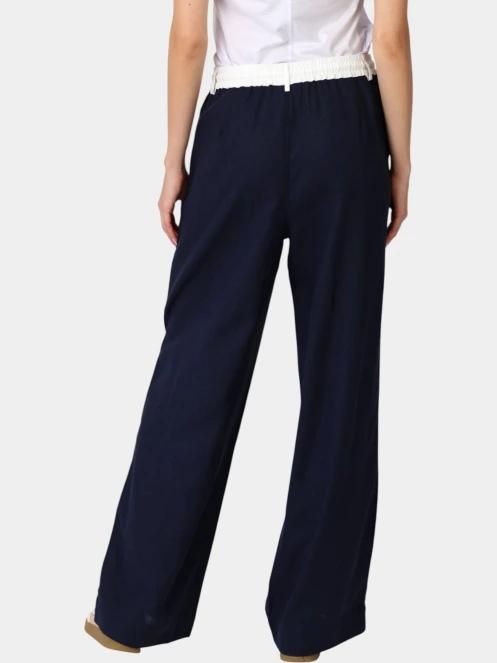 Nautica Ontario Pant női bő szárú nadrág sötétkék színben 4