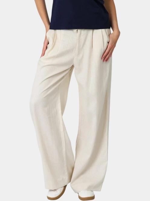 Nautica Ontario Pant női bő szárú nadrág fehér színben 2