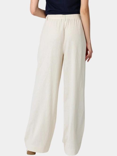 Nautica Ontario Pant női bő szárú nadrág fehér színben 4