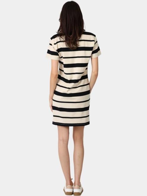 Nautica Lux Dress női pólóruha homok színben 5