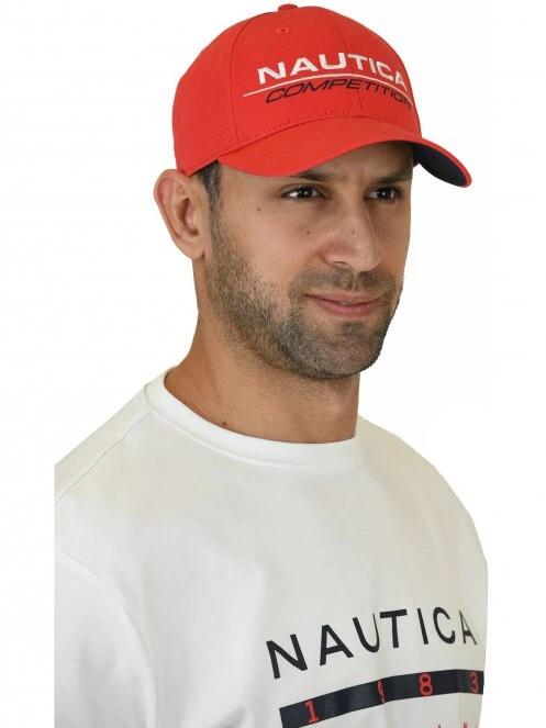 Nautica Tappa Snapback Cap baseball sapka piros színben 2