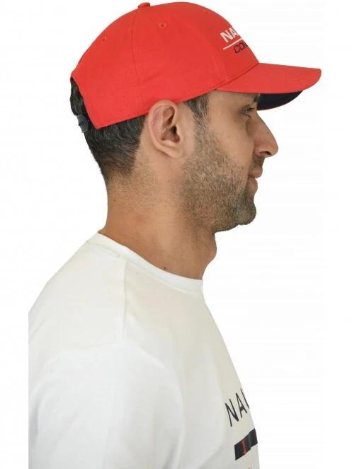Nautica Tappa Snapback Cap baseball sapka piros színben 3