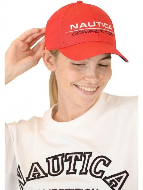 Nautica Tappa Snapback Cap baseball sapka piros színben 5