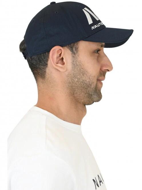 Nautica Surge Snapback Cap baseball sapka sötétkék színben 3