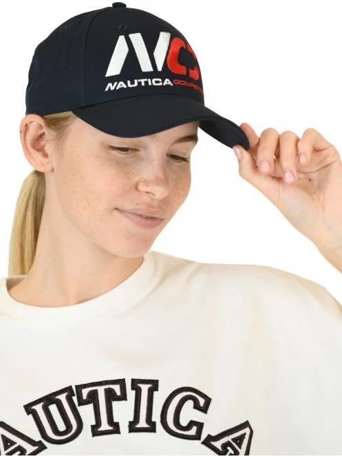 Nautica Surge Snapback Cap baseball sapka sötétkék színben 6