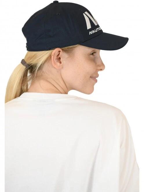 Nautica Surge Snapback Cap baseball sapka sötétkék színben 7