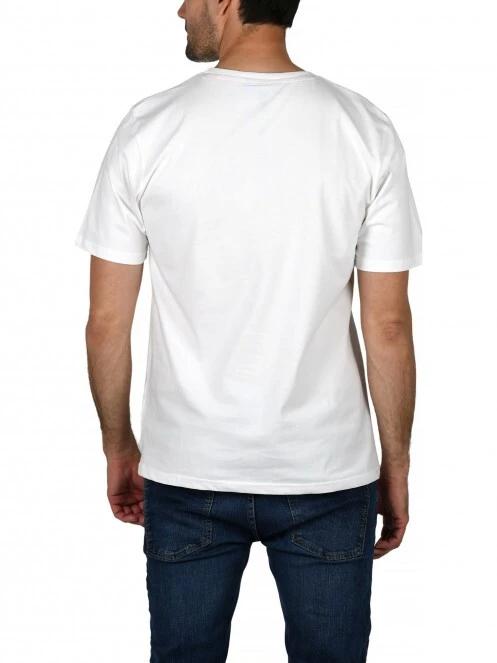 Nautica Eboss T-Shirt férfi rövid ujjú póló fehér színben 4