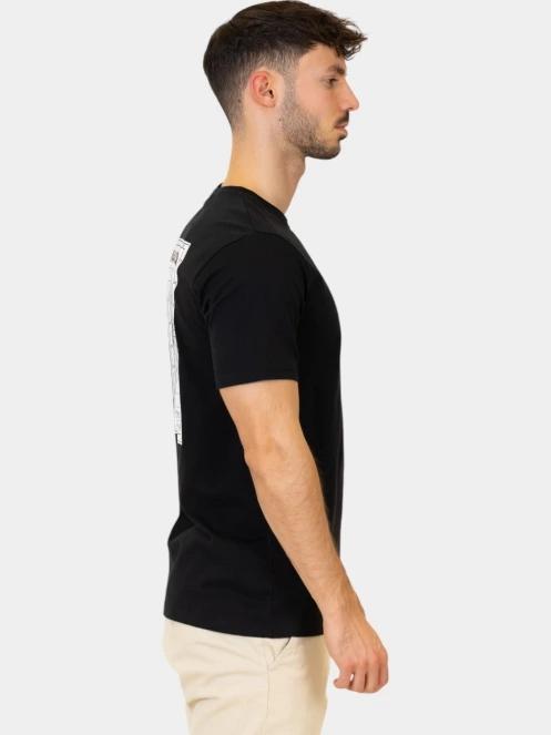Nautica Rayon T-Shirt férfi rövid ujjú póló fekete színben 5