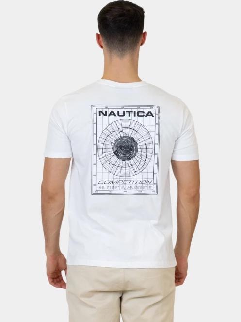 Nautica Rayon T-Shirt férfi rövid ujjú póló fehér színben 4
