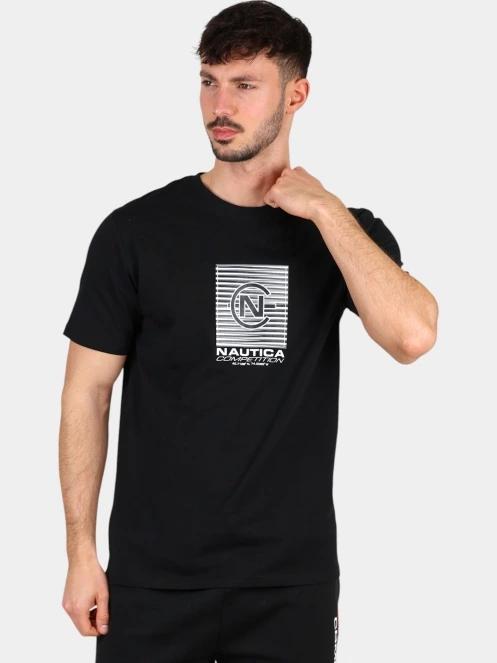 Nautica Robles T-Shirt férfi rövid ujjú póló fekete színben 2