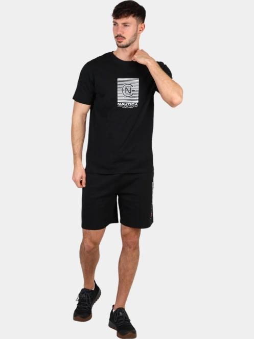 Nautica Robles T-Shirt férfi rövid ujjú póló fekete színben 6