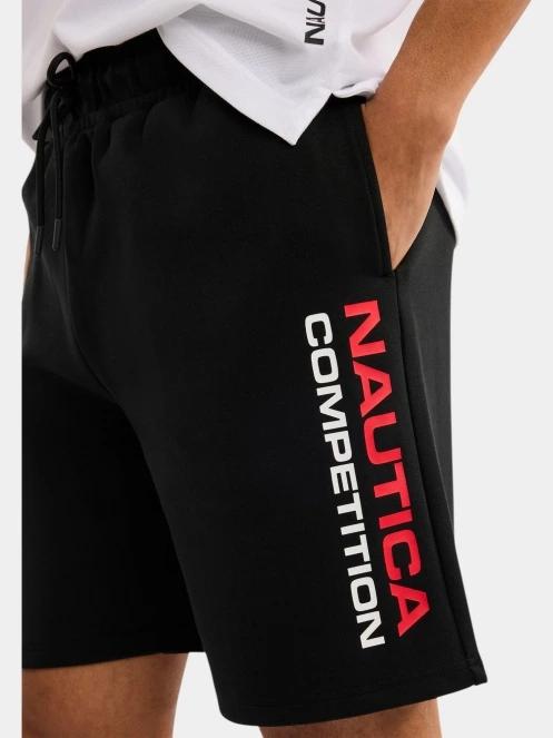 Nautica Waterford Fleece Short férfi rövidnadrág fekete színben 5