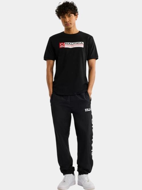 Nautica Dundalk T-Shirt férfi rövid ujjú póló fekete színben 4