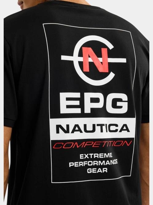 Nautica Dundalk T-Shirt férfi rövid ujjú póló fekete színben 6