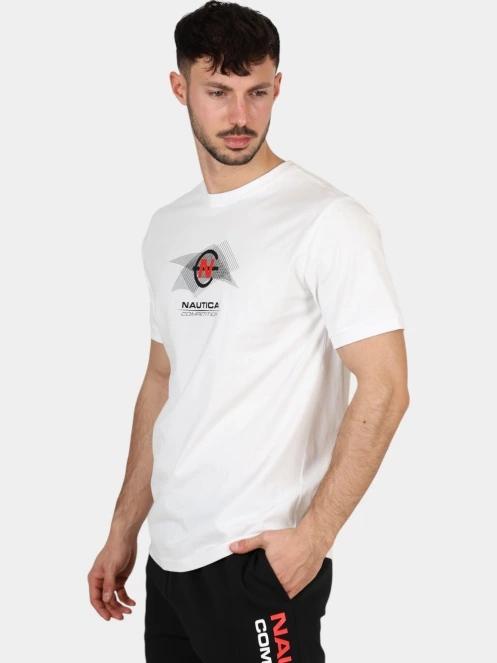 Nautica Tralee T-Shirt férfi rövid ujjú póló fehér színben 3