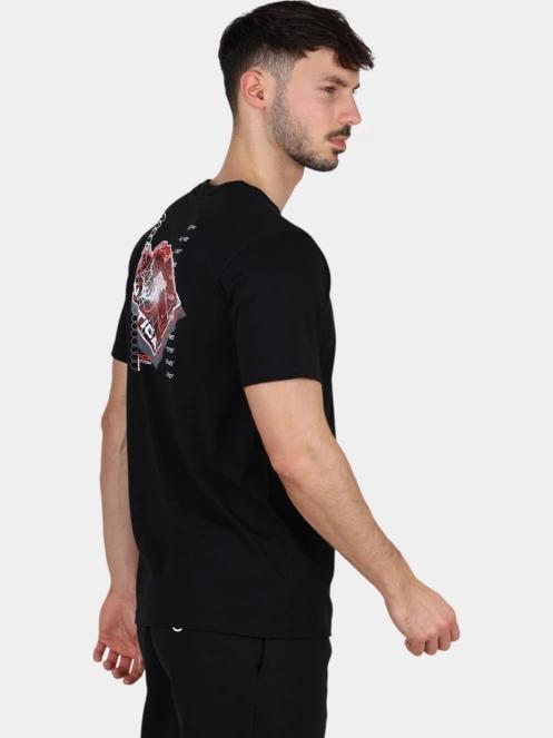 Nautica Sligo T-Shirt férfi rövid ujjú póló fekete színben 5
