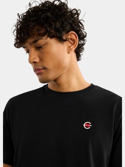 Nautica Cork T-Shirt férfi rövid ujjú póló fekete színben 5