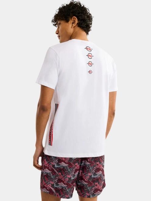 Nautica Cork T-Shirt férfi rövid ujjú póló fehér színben 3