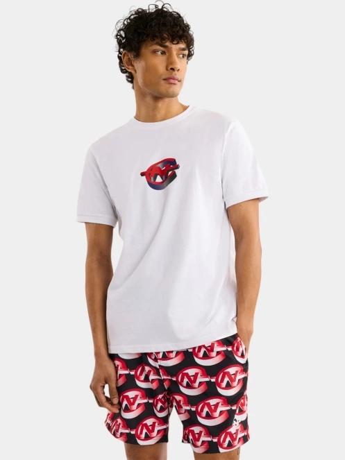 Nautica Ohio T-Shirt férfi rövid ujjú póló fehér színben 2