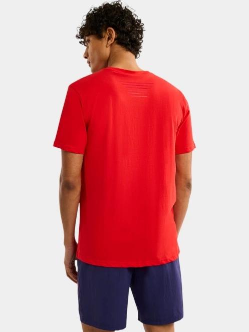Nautica Newry T-Shirt férfi rövid ujjú póló piros színben 3